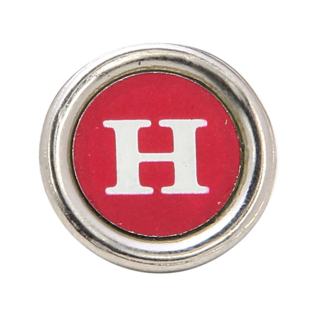 PlumbMaster Approved 73405 1837 Red Metal Snap-In Hot Index Button for American Standard and Universal Style Hospital Blade Handles, 5/8" OD