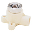 King Brothers DE-0500-S NL 1/2" Hub x FIP CPVC, Brass 90 deg Drop Elbow