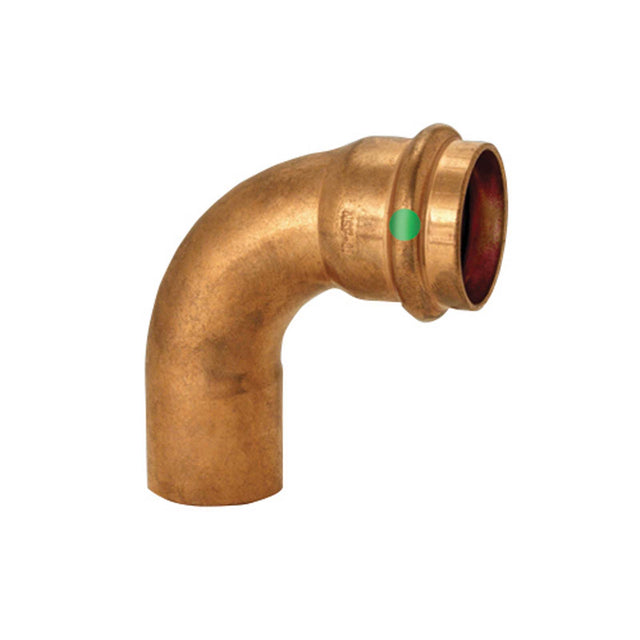1" FTG x Press ProPress Copper 90 deg Street Elbow