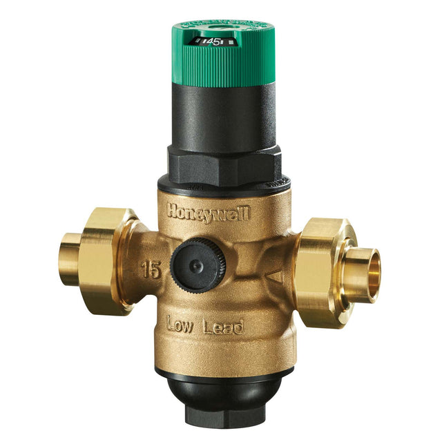 3/4" FNPT Double Union Pressure Regulating Valve Bronze