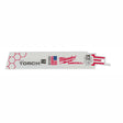 Milwaukee 48-00-5782 6" 14TPI Sawzall Blades, Torch, Metal (5 pack)