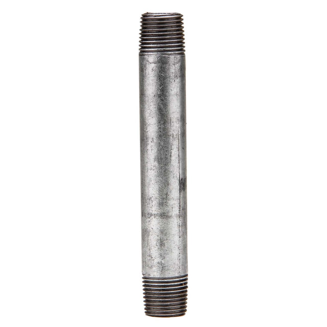 PlumbMaster Approved 96136 Galvanized Pipe Nipple 1/2” x 6“