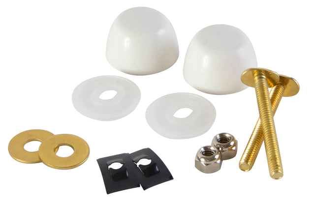 PlumbMaster Approved 88972 Closet Bolt & Closet Cap Kit (Retail)