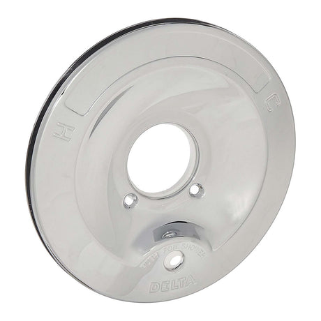 PlumbMaster Approved RP6046 Chrome Plated Brass Escutcheon For 600 Series Push Button Diverter Delta Faucets, 6-3/4" OD