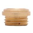 PlumbMaster Approved 30057NL LF648230 #58 No-Lead Plain Brass Bibb Seat (Bulk) For Michigan Brass, 1/2 - 20 TPI