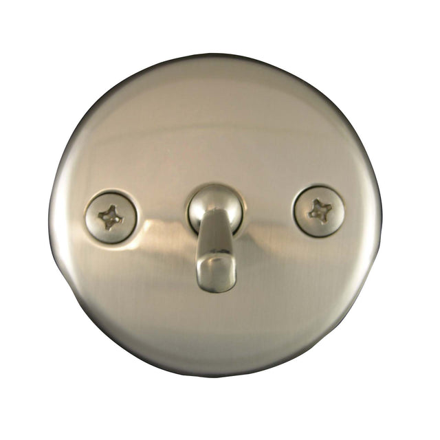 PlumbMaster Approved 36512 Overflow Plate, PVD Brushed Nickel