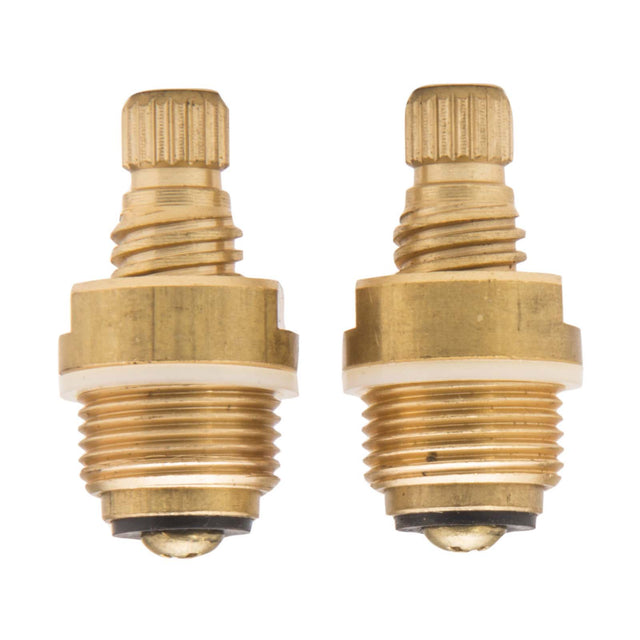 PlumbMaster Approved 11002NL Position Number 13.B No-Lead Right Hand Hot & Left Hand Cold Stem (Pair) For Streamway Faucets
