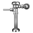 Manual Operate Diaphragm Exposed Water Closet Flushometer, 3.5 gpf, 1-1/2" Top Spud