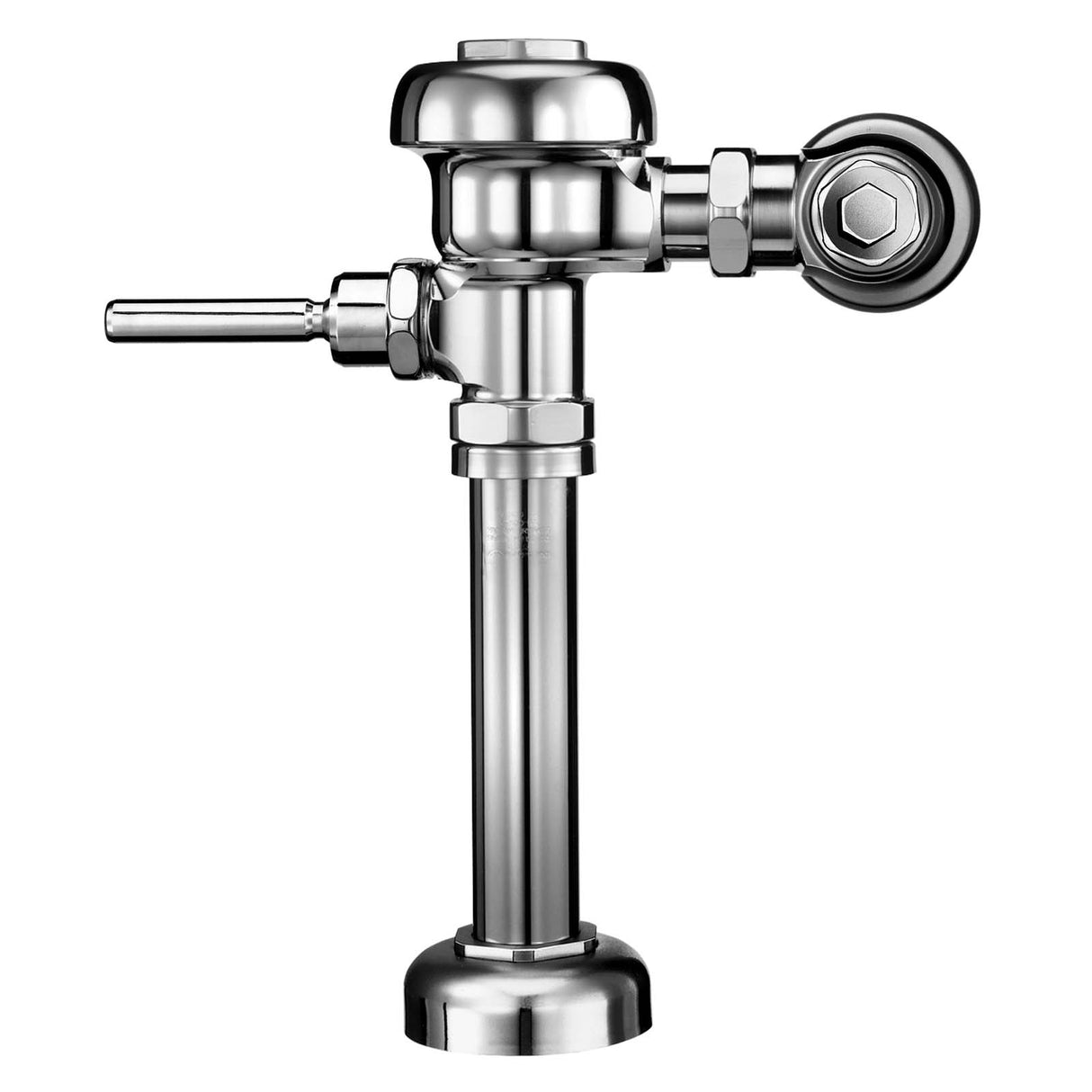 Manual Operate Diaphragm Exposed Water Closet Flushometer, 3.5 gpf, 1-1/2" Top Spud