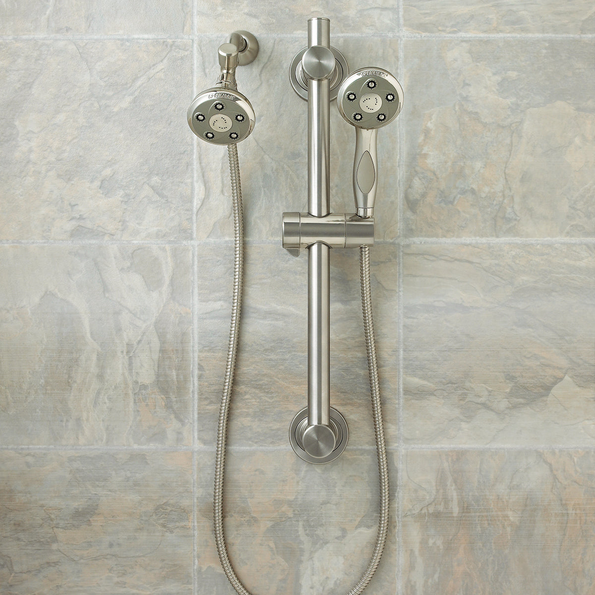 Speakman Napa VS-122007-BN ADA Shower Combination Brushed Nickel Finish - 2.5 GPM