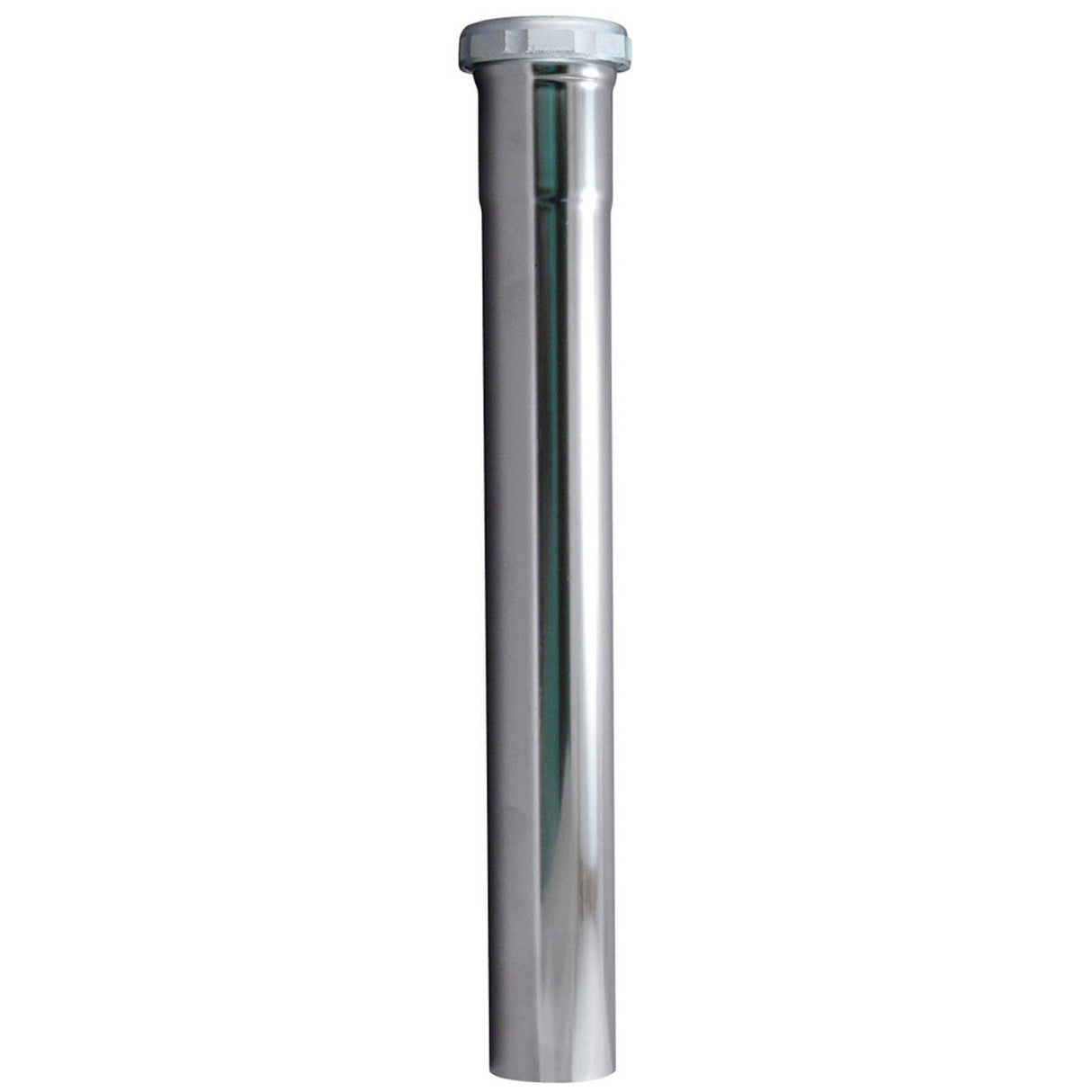 Keeney 7670PC 1-1/2 x 8" Slip-Joint Polished Chrome 17 Gauge Brass Extension Tube