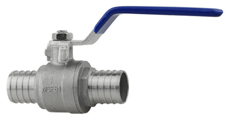 1/2" PEX SS Full Port Ball Valve