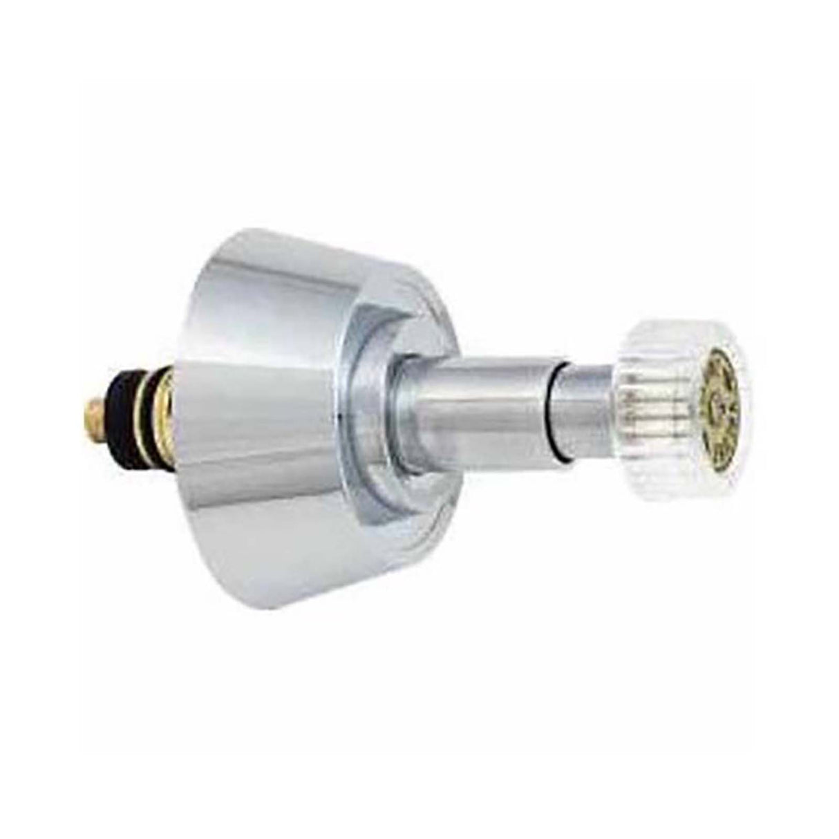 Symmons DT-20/5 Chrome Push-Button Replacement Unit with Escutcheon for Tub and Shower Mixing Valve