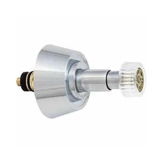 Symmons DT-20/5 Chrome Push-Button Replacement Unit with Escutcheon for Tub and Shower Mixing Valve