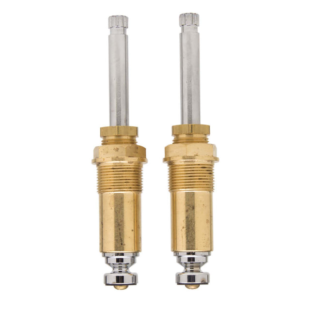 PlumbMaster Approved 10225 Right Hand Hot/Cold Stem with Bonnets for Crane Concealed Bath - Prewar, Rival and Criterion