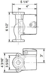 Grundfos Pumps Circulator Pumps 59896341 replacement part