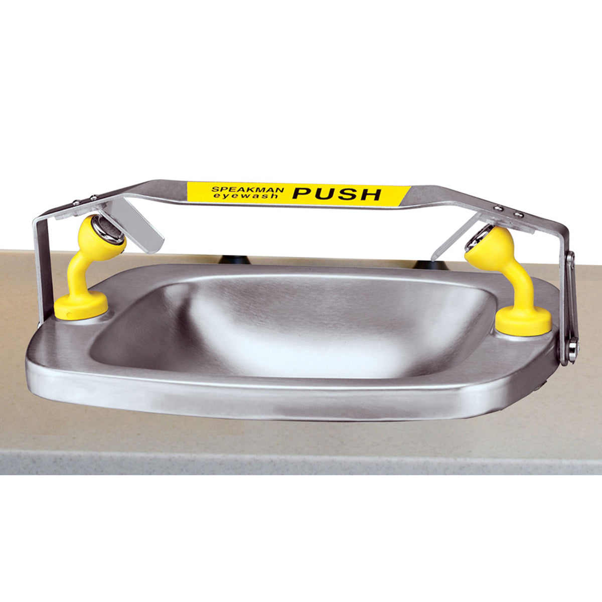 Select Series SE-565 Eyewash Stainless Steel Bowl Counter Mount System