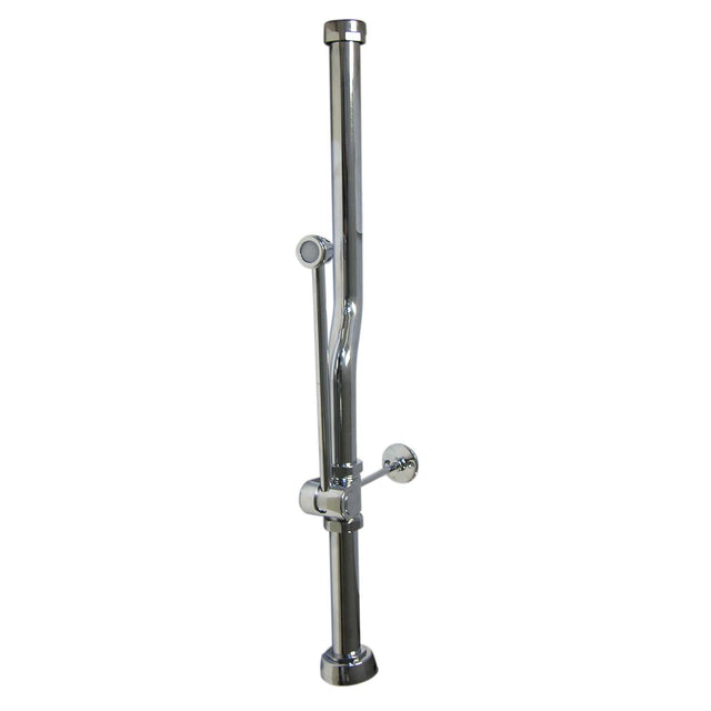 Sloan Slimline 3309051 Chrome Plated Diverter Assembly Only with 2" Offset Vacuum Breaker for Bedpan Washer, 1" IPS