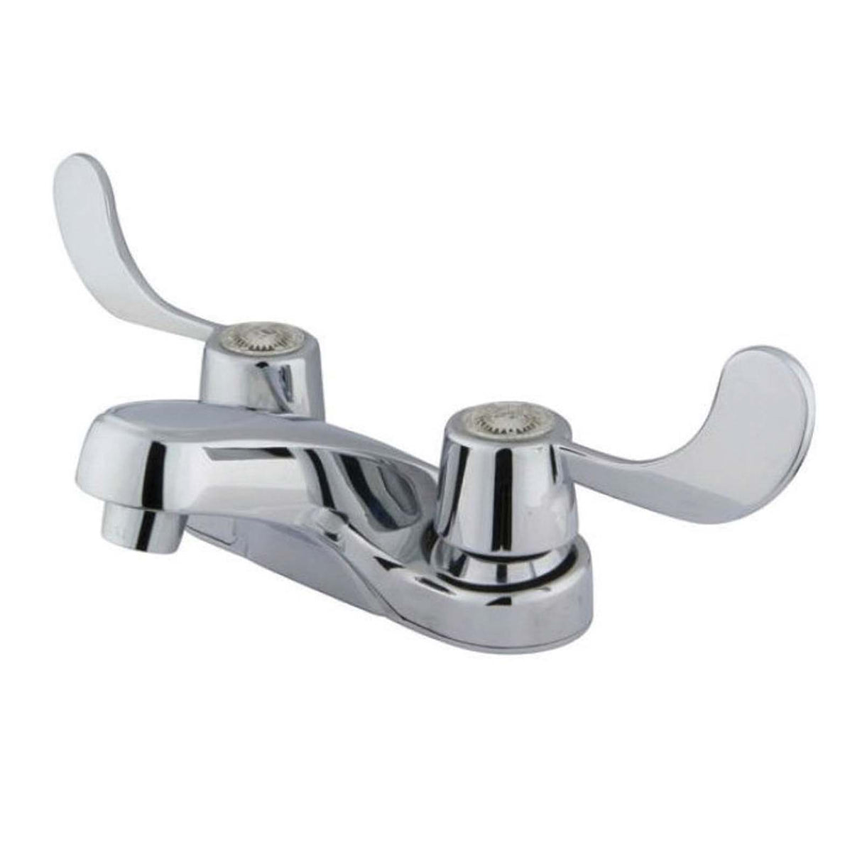 Kingston Brass KB181B Vista Two Handle Centerset Bathroom Faucet With Pop-up, Chrome