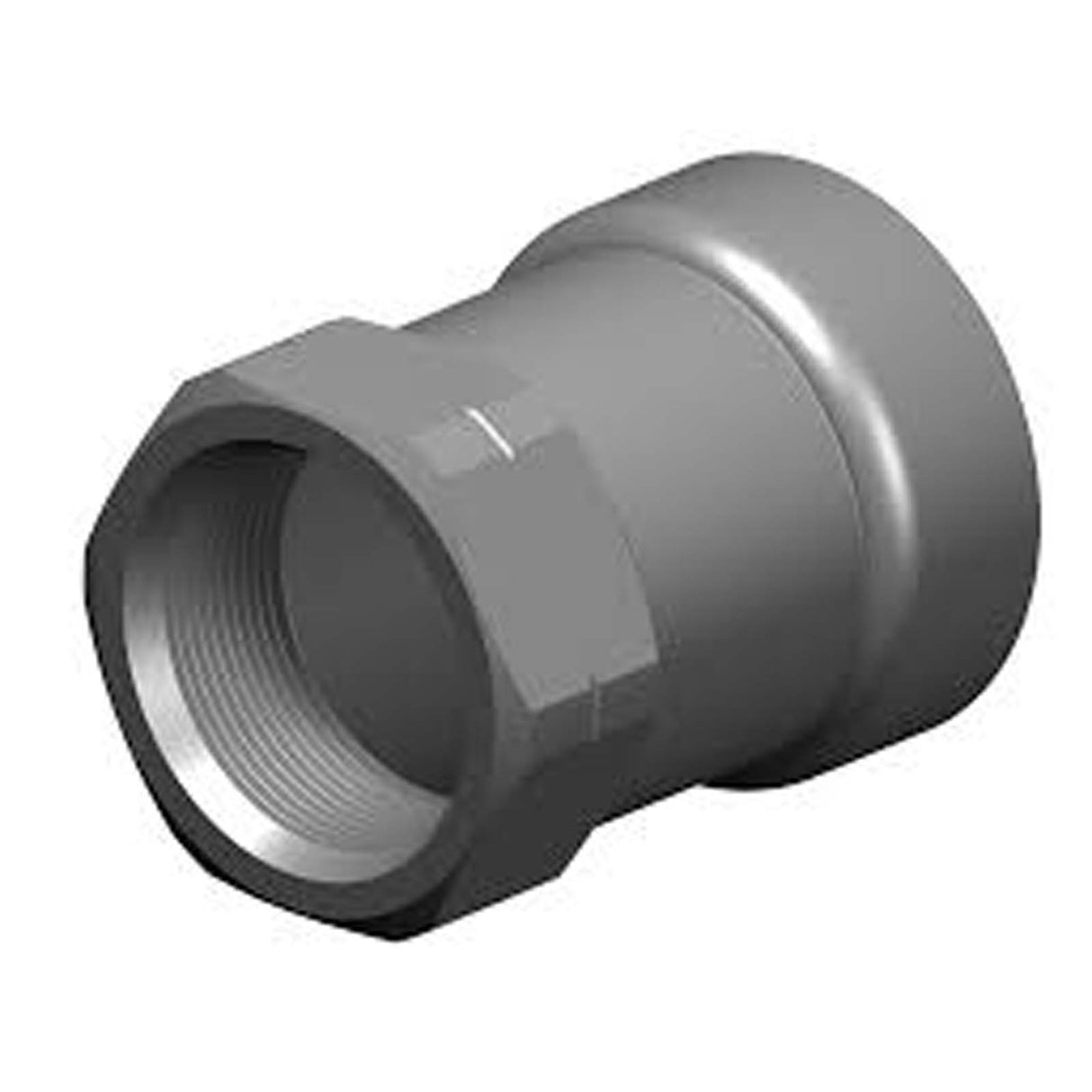 Female Thread Adapter, Gas, HNBR, 403G, PxFPT, 3/4"x3/4"