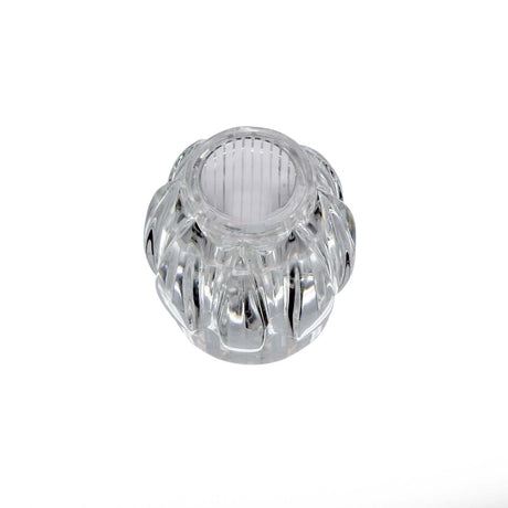 Sterling A2990 Clear Acrylic Square Broach Handle with Hot Cold and Diverter Index Buttons
