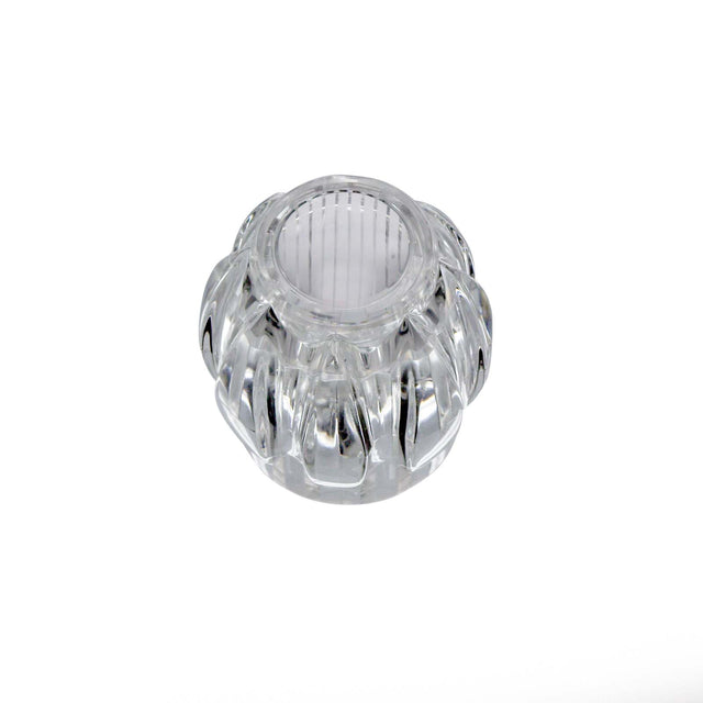 Sterling A2990 Clear Acrylic Square Broach Handle with Hot Cold and Diverter Index Buttons