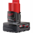 Milwaukee M12 Redlithium XC 4.0 48-11-2440 Extended Capacity Battery Pack, 12 V
