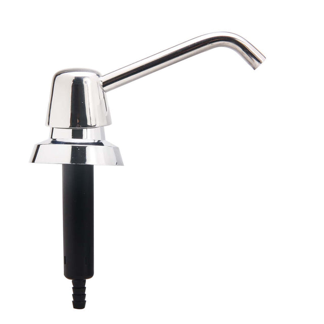 Bobrick 8226-619 Bright Polished 304 Stainless Steel Soap Dispenser Pump Assembly for B-8226 Lavatory Mount Soap Dispensers