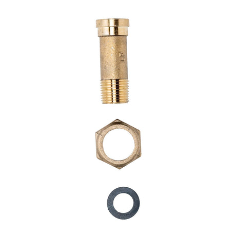 1/2" MIP Cast Brass Coupling