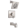 Kubos SLV-1330-UNI-BN EasyInstall Universal Tub/Shower Combination, 1.75 gpm