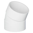 Tigre 36-6564 22-1/2° 4" Hub PVC Sewer & Drain Elbow