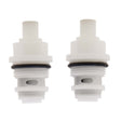 PlumbMaster Approved 11106 Sw-5x Wb Left Hand Hot & Cold Stem (Pair) For American Brass, Streamway, Nibco Faucets