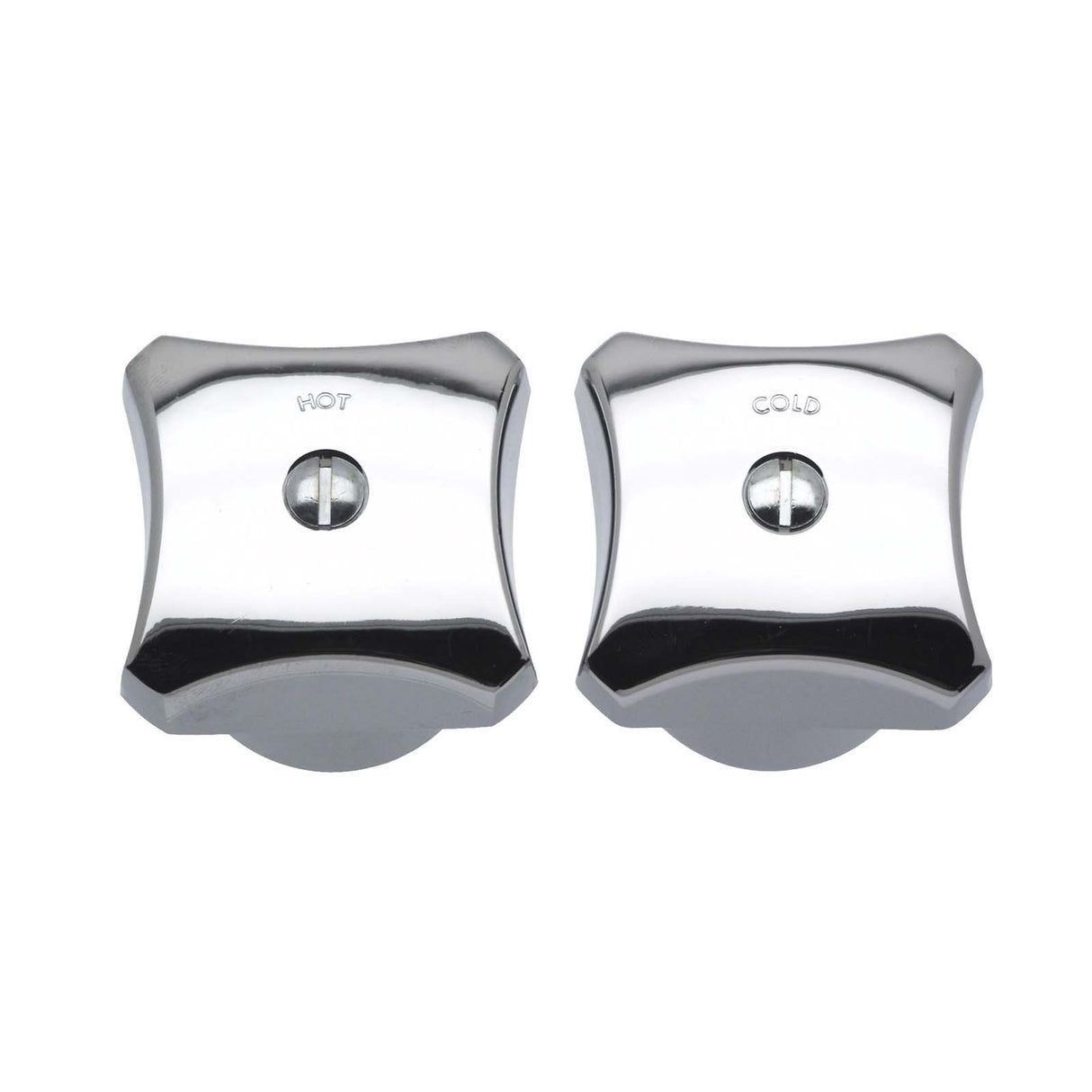 PlumbMaster Approved 20269 K-35H Hot and Cold Canopy Handle Pak with Screw (Pair, OEM) for Kohler Kitchen, Lavatory