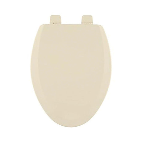 900 Bone Centoco 900 Series Closed Front Elongated Molded Wood Toilet Seat with Cover, Bone