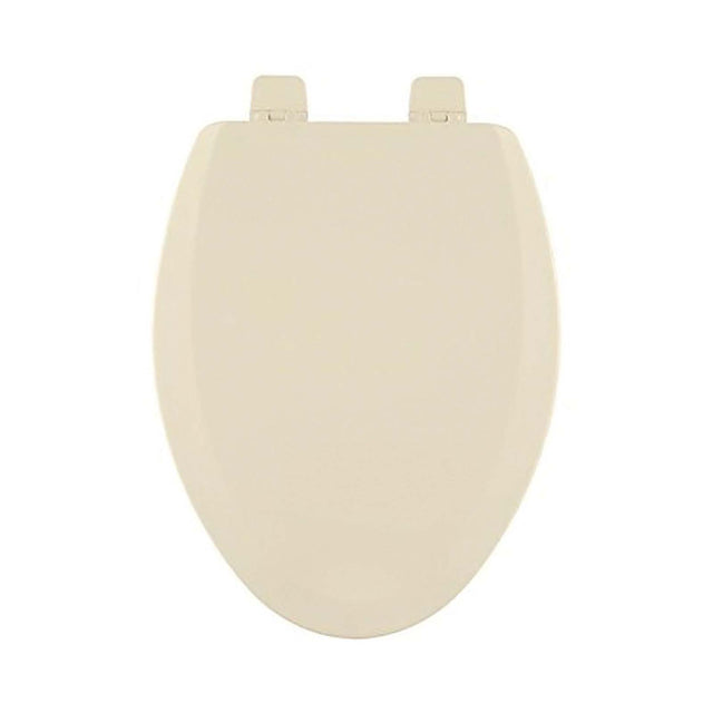 900 Bone Centoco 900 Series Closed Front Elongated Molded Wood Toilet Seat with Cover, Bone
