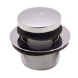 PlumbMaster Approved 37675 Chrome Plated Touch Toe Style Bath Drain Assembly Kit