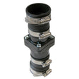 1-1/4" x 1-1/2" Fernco CV-150 Full Flow Universal Check Valve for Sump Pumps Thermoplastic