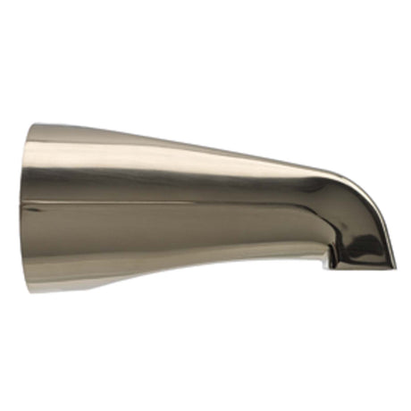 PlumbMaster Approved 80770 Universal Bath Tub Spout without Diverter, PVD Brushed Nickel