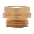 PlumbMaster Approved 30138 50256 #139 Plain Brass Bibb Seat (Bulk) For Central, K-120, K-122 Kohler Faucet, 1/2 - 24 TPI