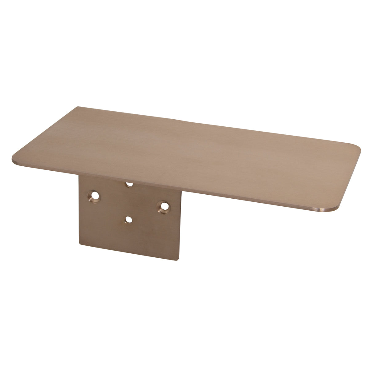 SA-251-BBZ Lura Paper Holder Phone Shelf in Brushed Bronze