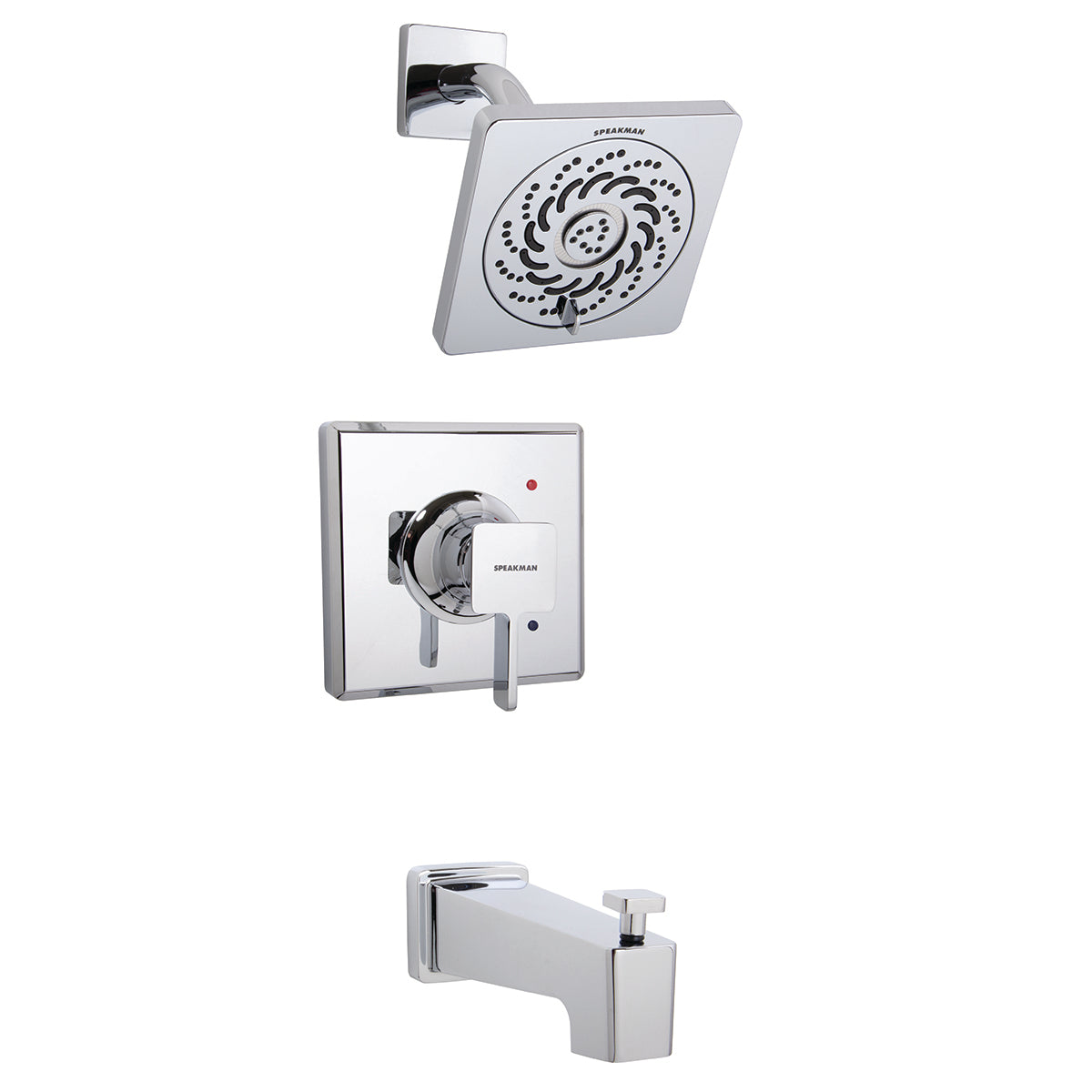 Kubos SLV-1330-UNI EasyInstall Universal Tub/Shower Combination, 1.75 gpm