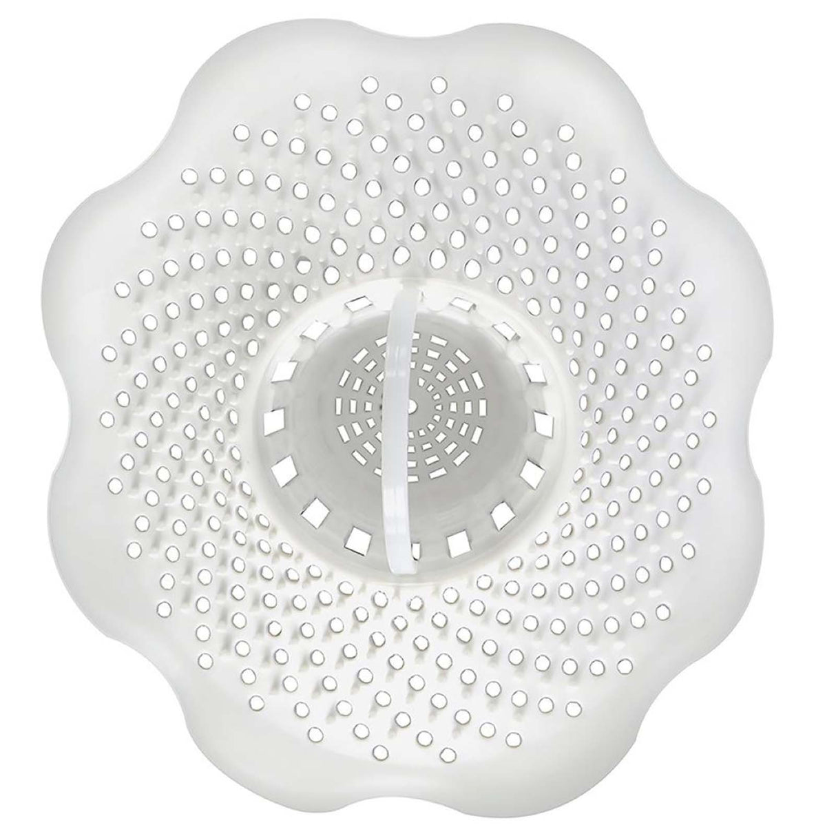 PlumbMaster Approved 10306 4-1/2" Dia Rubber Sink/Shower Drain Guard (Bagged) White