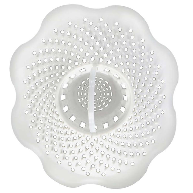 PlumbMaster Approved 10306 4-1/2" Dia Rubber Sink/Shower Drain Guard (Bagged) White