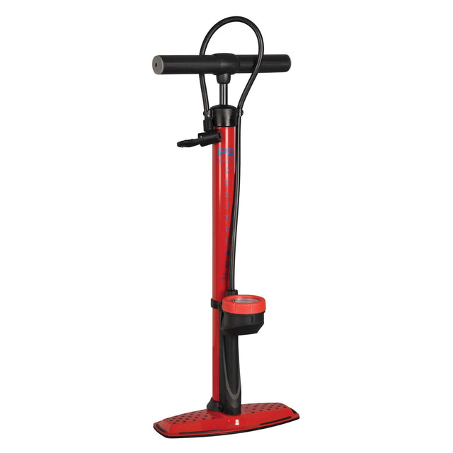 IPS Corp 83710 Steel Deluxe Pump with Gauge For Test Plugs, Red