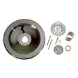 PlumbMaster Approved 28951 Chrome Remodling Trim Kit For Moen Legend Series 2200 and 2400 Tub/Shower Bath Fixture Less Diverter