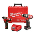 3497-22 Milwaukee M12 Fuel 2594-22 2-Tool Combo Kit with M12 1/2" Drill/Driver, M12 1/4" Hex Impact Driver