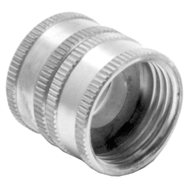 PlumbMaster Approved 83379 3/4" FHT Swivel x FHT Swivel Brass Garden Hose Connector