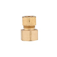 PlumbMaster Approved 52730NL 1/2" OD Comp x 3/8" OD Comp Brass Adapter