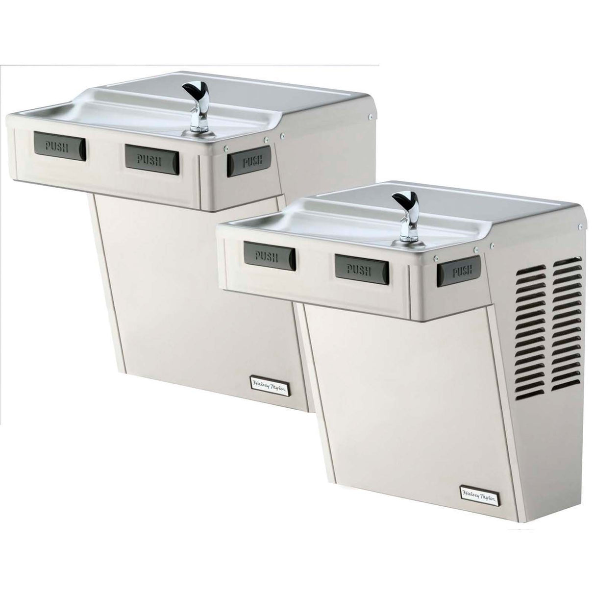 Halsey Taylor HAC8FSBL-Q CHILD SS HAC Series Bi-Level Refrigerated Water Cooler, 8 gph, 115 V