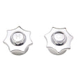 PlumbMaster Approved 88080 ST-43H Hot and Cold Handle (Pair, Retail Pack, OEM) for American Standard Tub and Shower